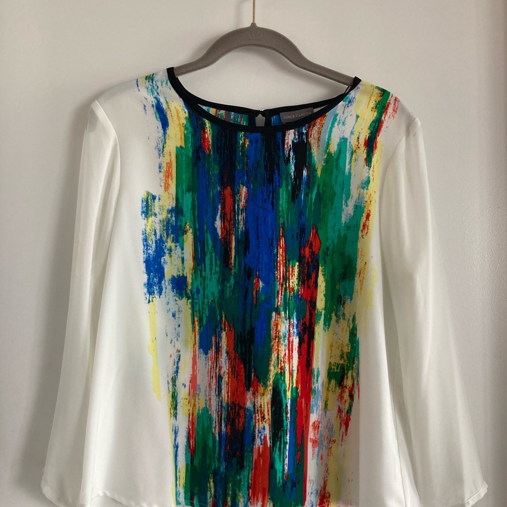 Vince Camuto Abstract Women's Top‎